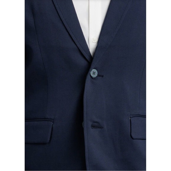 William Murray Golf Serious Business Blazer Performance Mens Small Blue NWOT - Picture 3 of 16